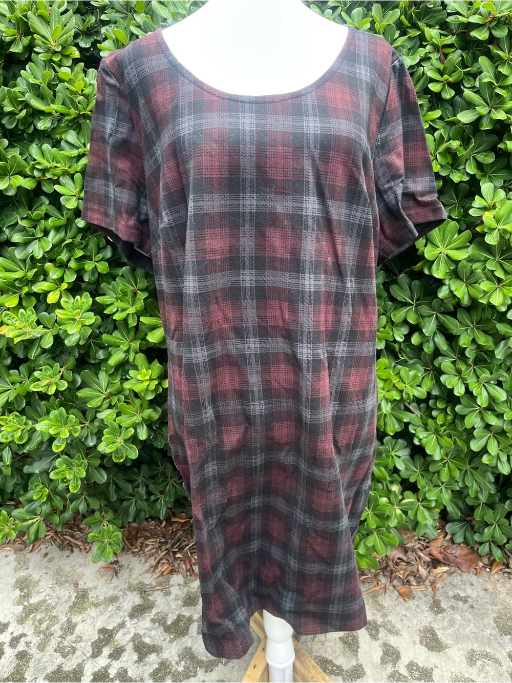 Dex Plaid Dress Size 1X